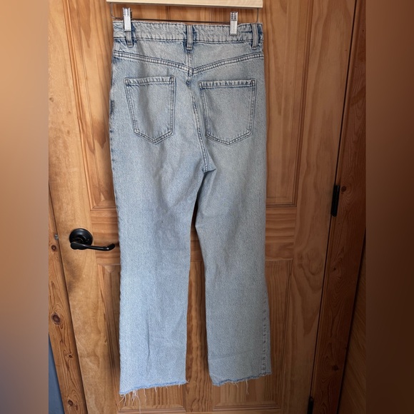 Distressed Light Blue Jeans - Picture 2 of 5